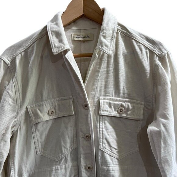 Madewell Denim Button Down Utility Shirt - Picture 2 of 8